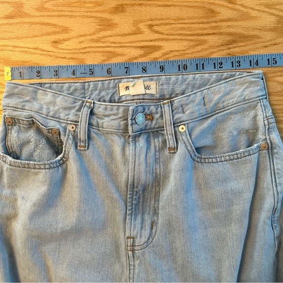 Madewell The Curvy Perfect Vintage Jean in Fitzgerald Wash 27 - Picture 10 of 15